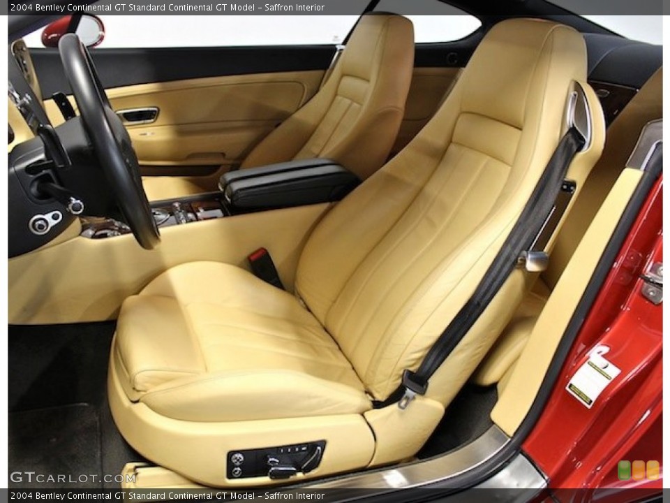 Saffron Interior Front Seat for the 2004 Bentley Continental GT  #80622892