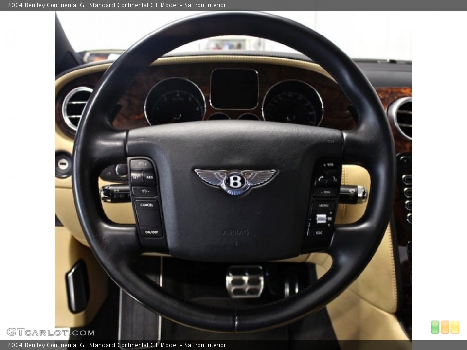 Saffron Interior Steering Wheel for the 2004 Bentley Continental GT  #80623231