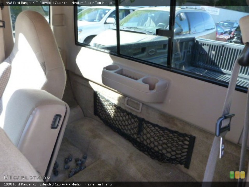 Medium Prairie Tan Interior Rear Seat for the 1998 Ford Ranger XLT Extended Cab 4x4 #80624112
