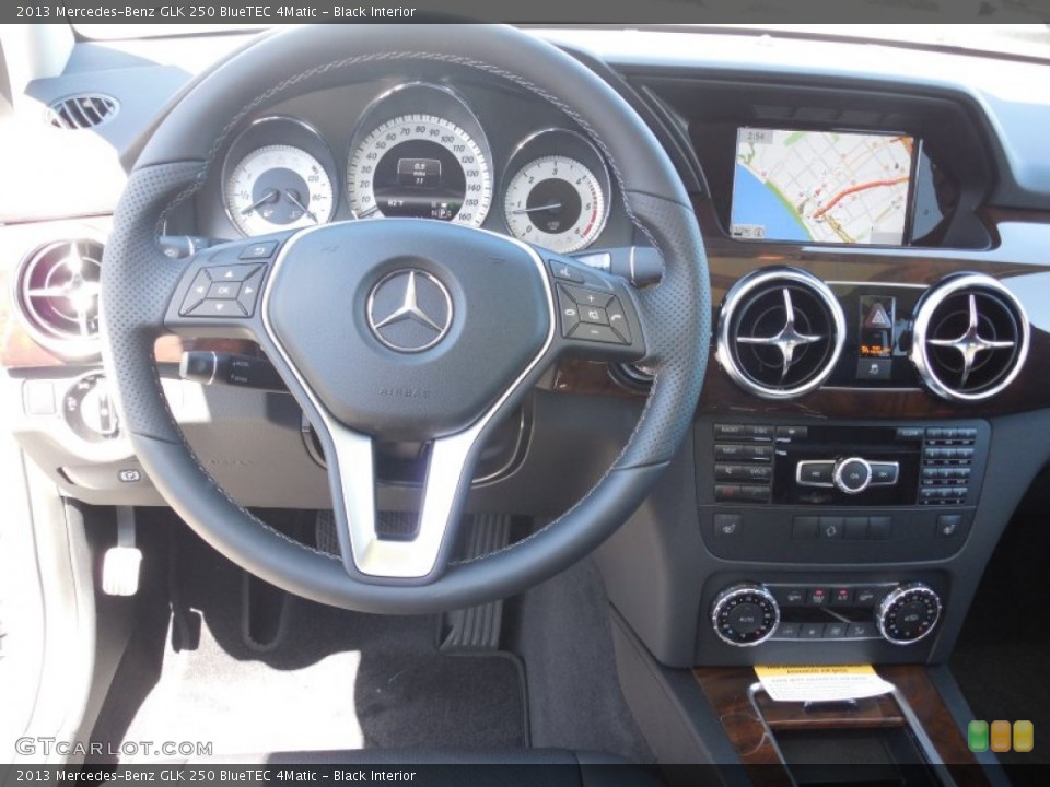 Black Interior Dashboard for the 2013 Mercedes-Benz GLK 250 BlueTEC 4Matic #80625313