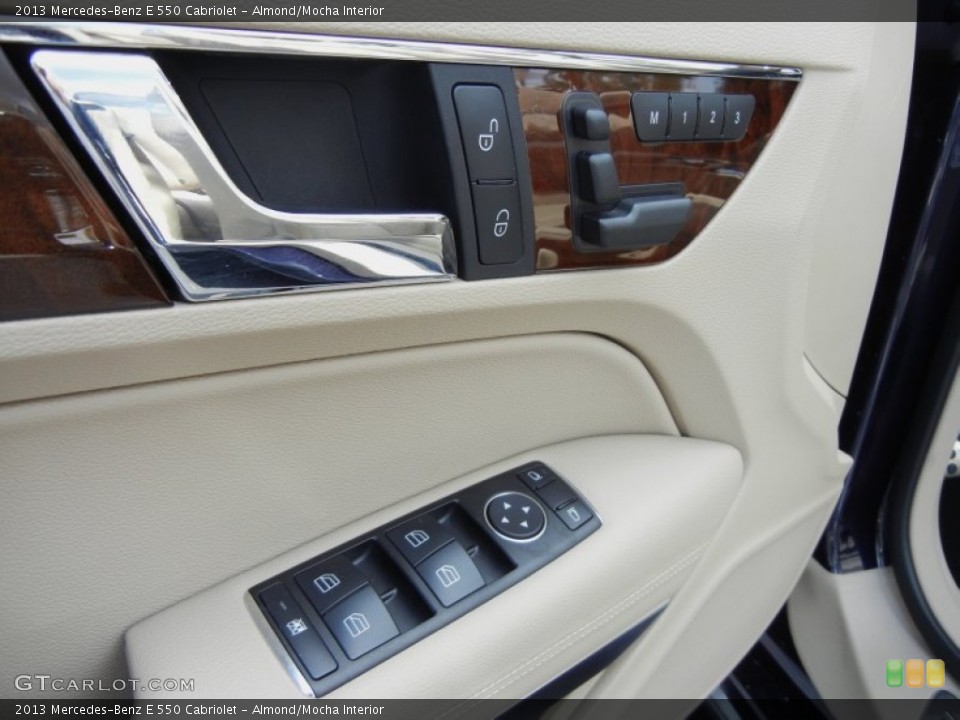 Almond/Mocha Interior Controls for the 2013 Mercedes-Benz E 550 Cabriolet #80625943