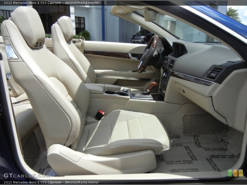 Almond/Mocha Interior Front Seat for the 2013 Mercedes-Benz E 550 Cabriolet #80625998