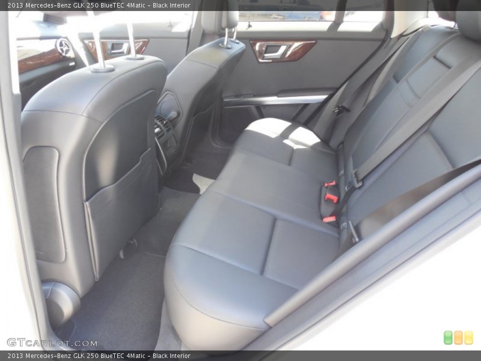Black Interior Rear Seat for the 2013 Mercedes-Benz GLK 250 BlueTEC 4Matic #80626261