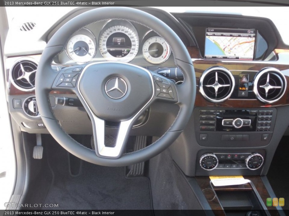 Black Interior Dashboard for the 2013 Mercedes-Benz GLK 250 BlueTEC 4Matic #80626282