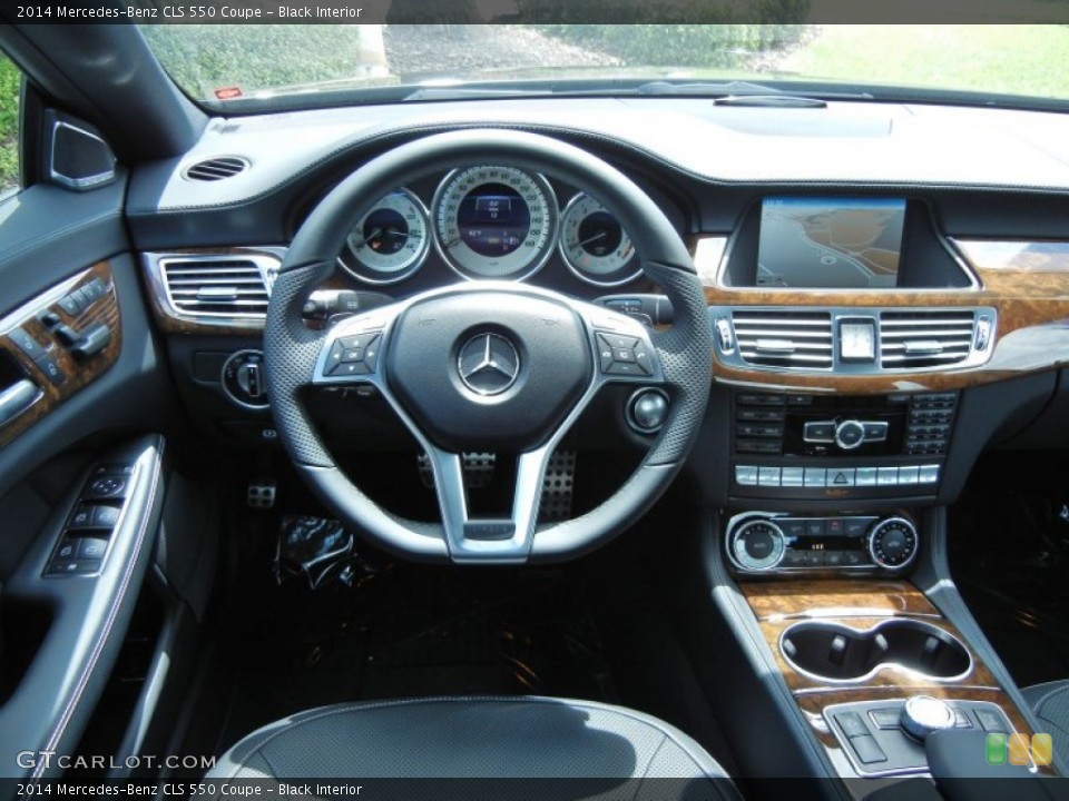 Black Interior Dashboard for the 2014 Mercedes-Benz CLS 550 Coupe #80627857