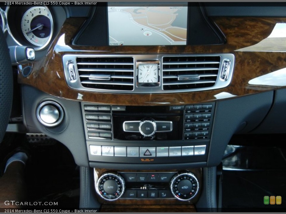Black Interior Controls for the 2014 Mercedes-Benz CLS 550 Coupe #80627900