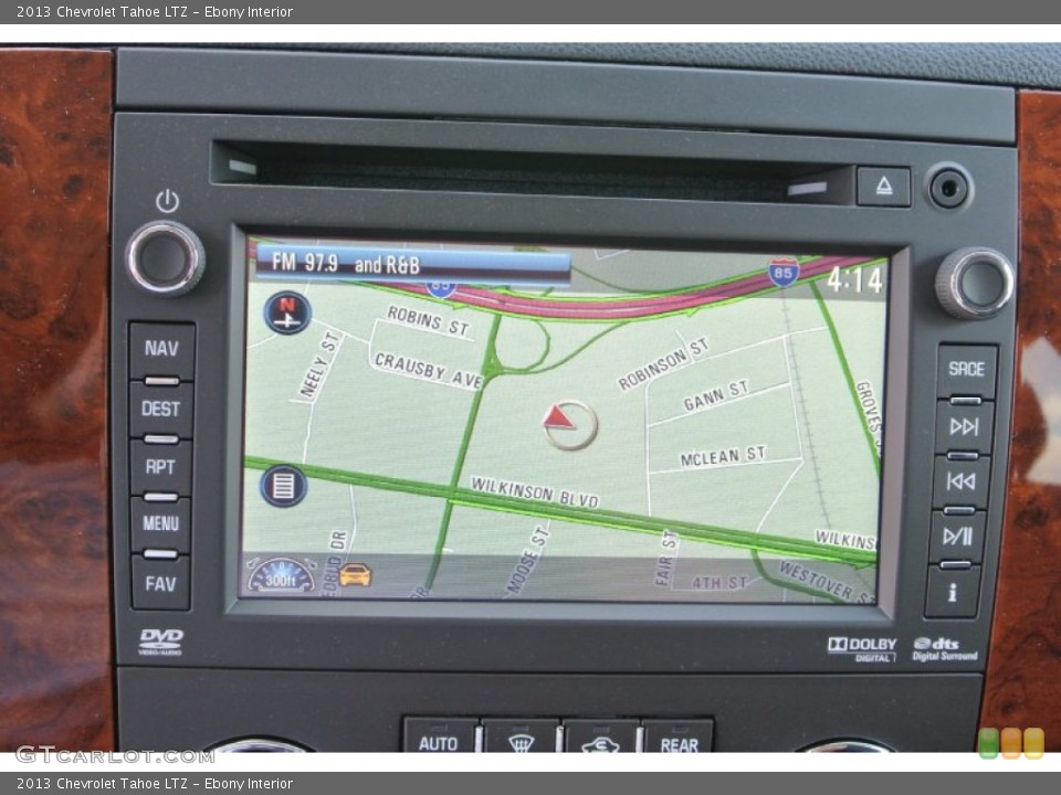 Ebony Interior Navigation for the 2013 Chevrolet Tahoe LTZ #80630454