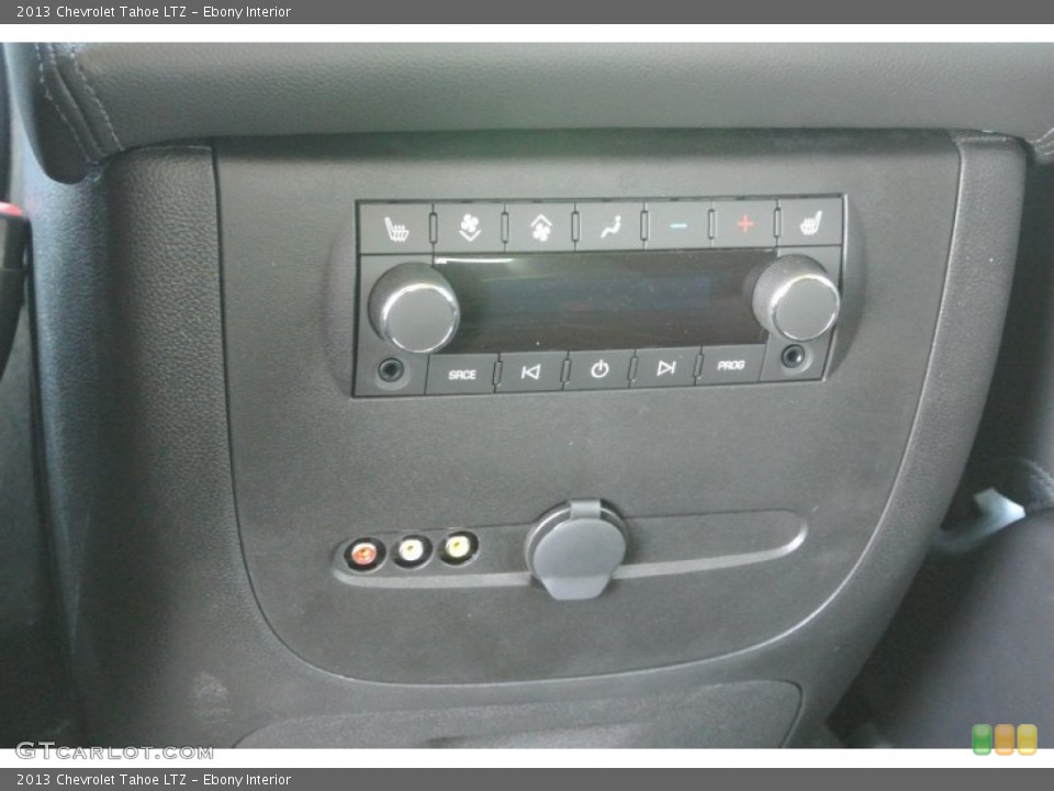 Ebony Interior Controls for the 2013 Chevrolet Tahoe LTZ #80630551