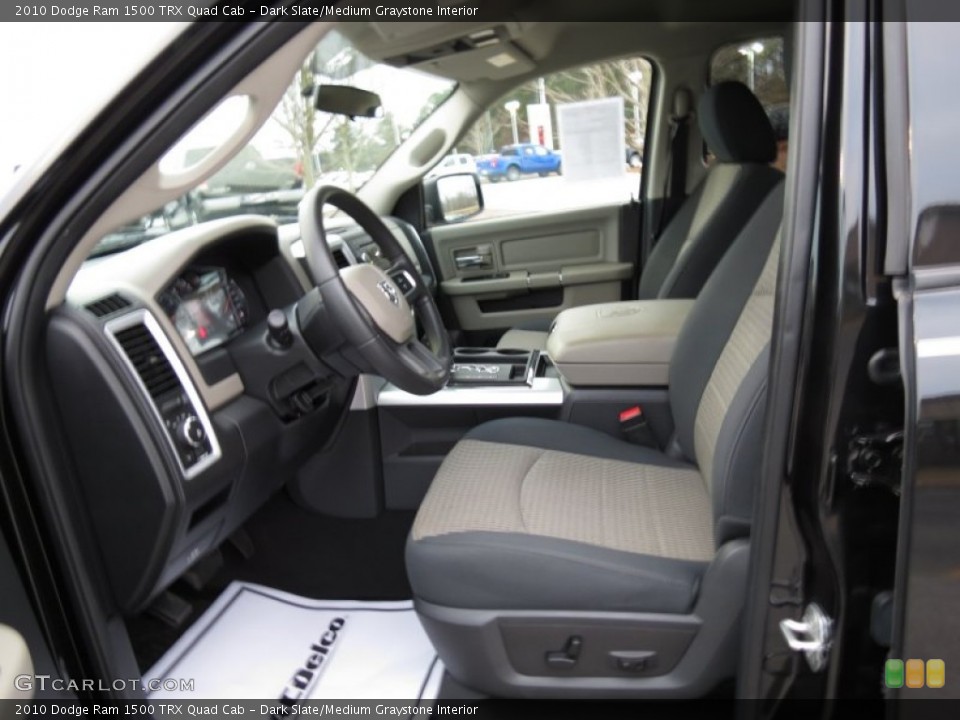 Dark Slate/Medium Graystone Interior Photo for the 2010 Dodge Ram 1500 TRX Quad Cab #80634286