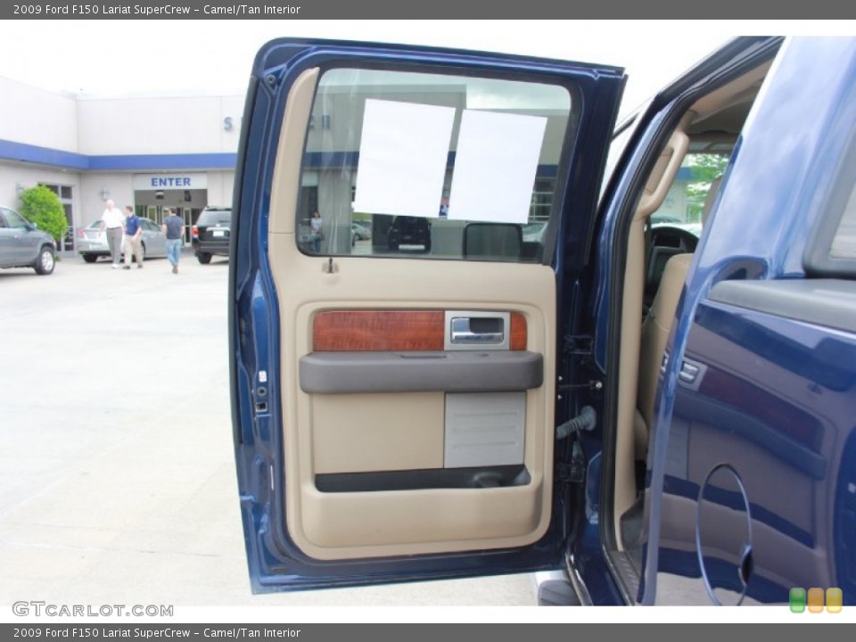 Camel/Tan Interior Door Panel for the 2009 Ford F150 Lariat SuperCrew #80635284