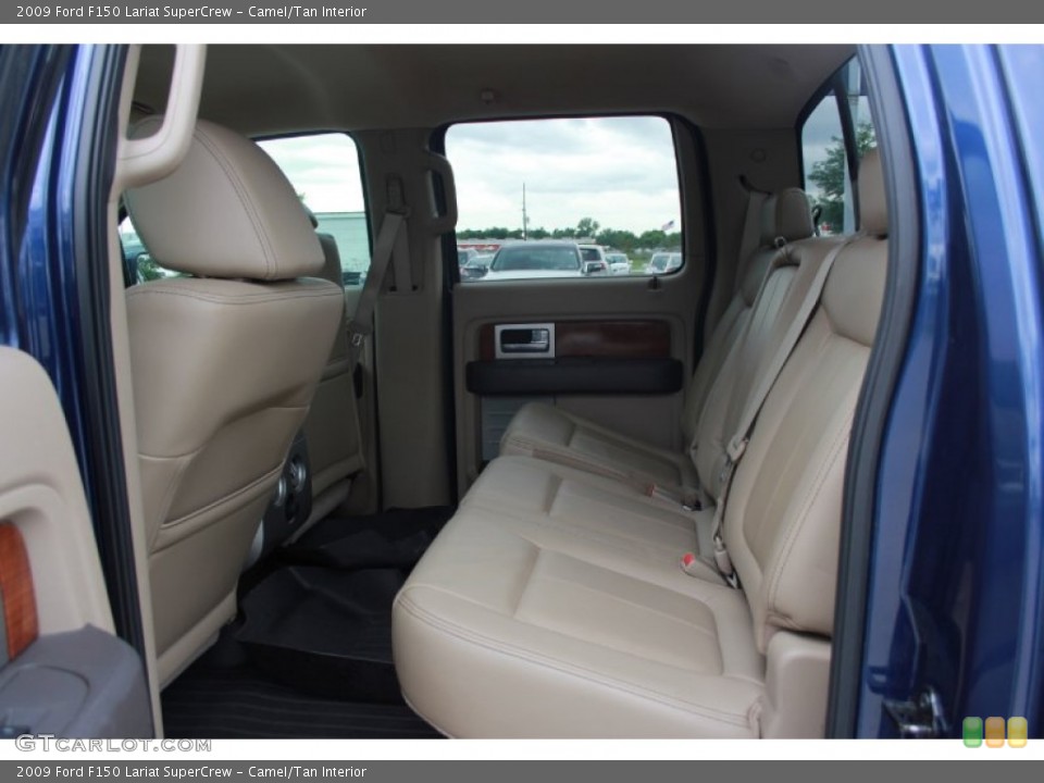 Camel/Tan Interior Rear Seat for the 2009 Ford F150 Lariat SuperCrew #80635299