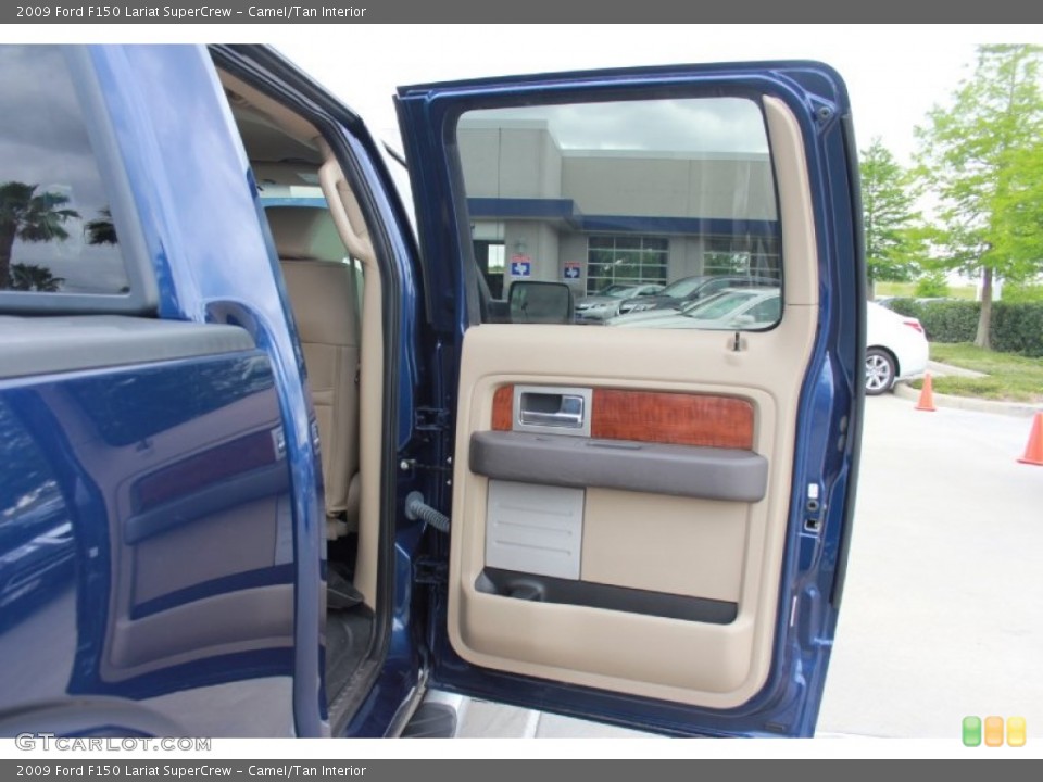 Camel/Tan Interior Door Panel for the 2009 Ford F150 Lariat SuperCrew #80635316