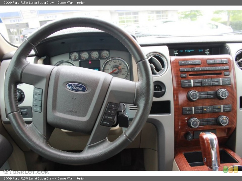 Camel/Tan Interior Controls for the 2009 Ford F150 Lariat SuperCrew #80635427