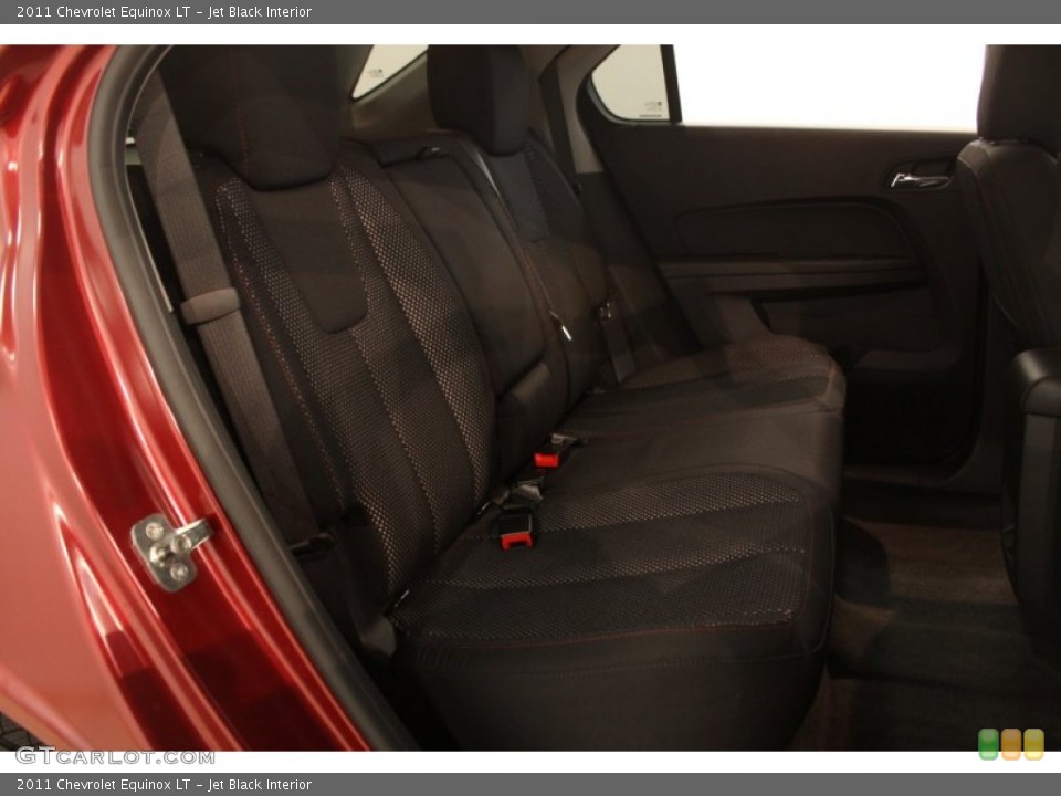 Jet Black Interior Rear Seat for the 2011 Chevrolet Equinox LT #80637427