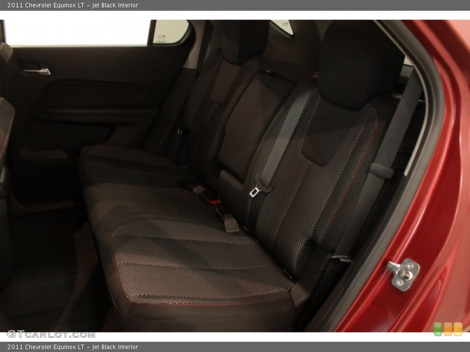 Jet Black Interior Rear Seat for the 2011 Chevrolet Equinox LT #80637449
