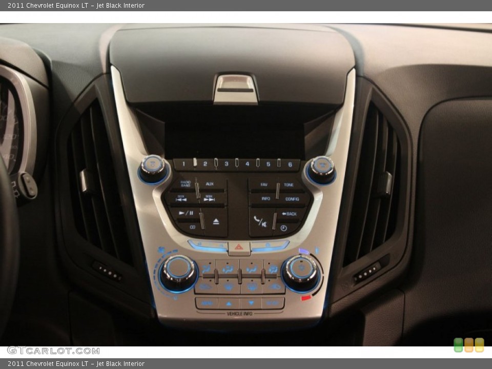 Jet Black Interior Controls for the 2011 Chevrolet Equinox LT #80637464