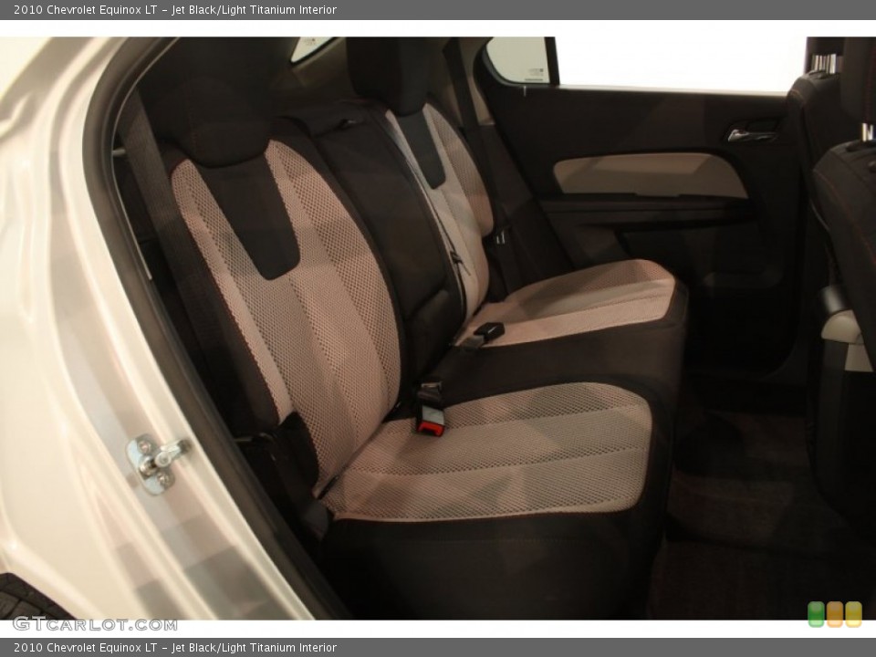 Jet Black/Light Titanium Interior Rear Seat for the 2010 Chevrolet Equinox LT #80638119
