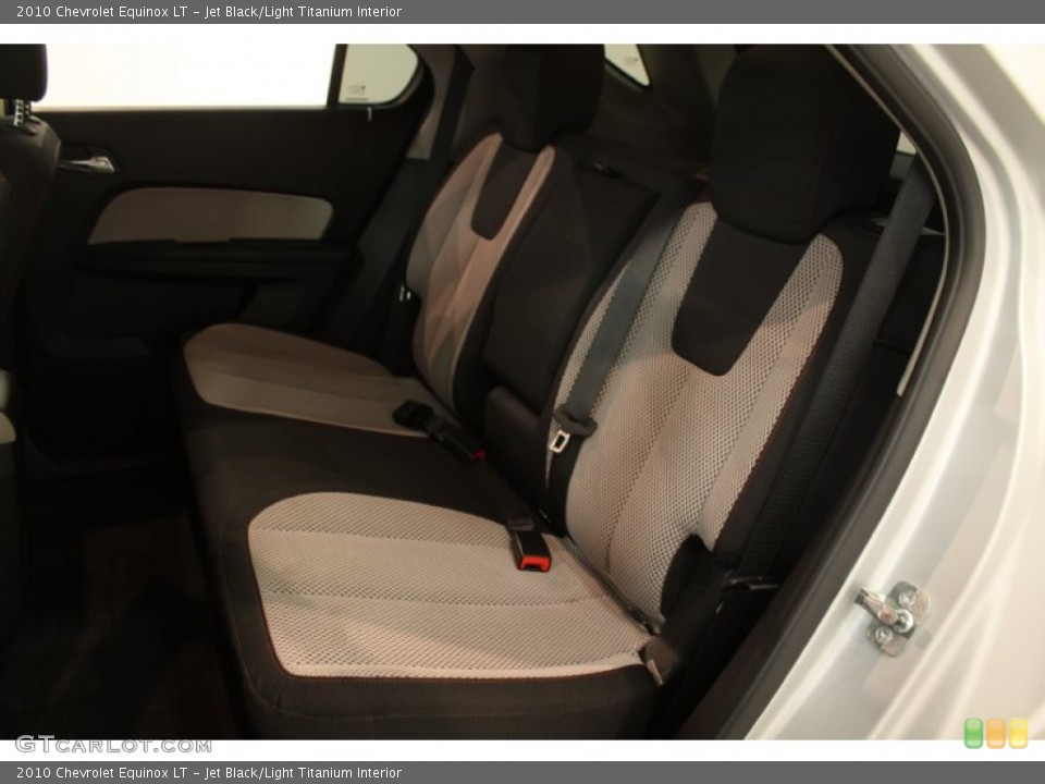 Jet Black/Light Titanium Interior Rear Seat for the 2010 Chevrolet Equinox LT #80638138
