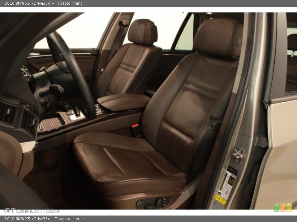 Tobacco Interior Front Seat for the 2010 BMW X5 xDrive35d #80639912