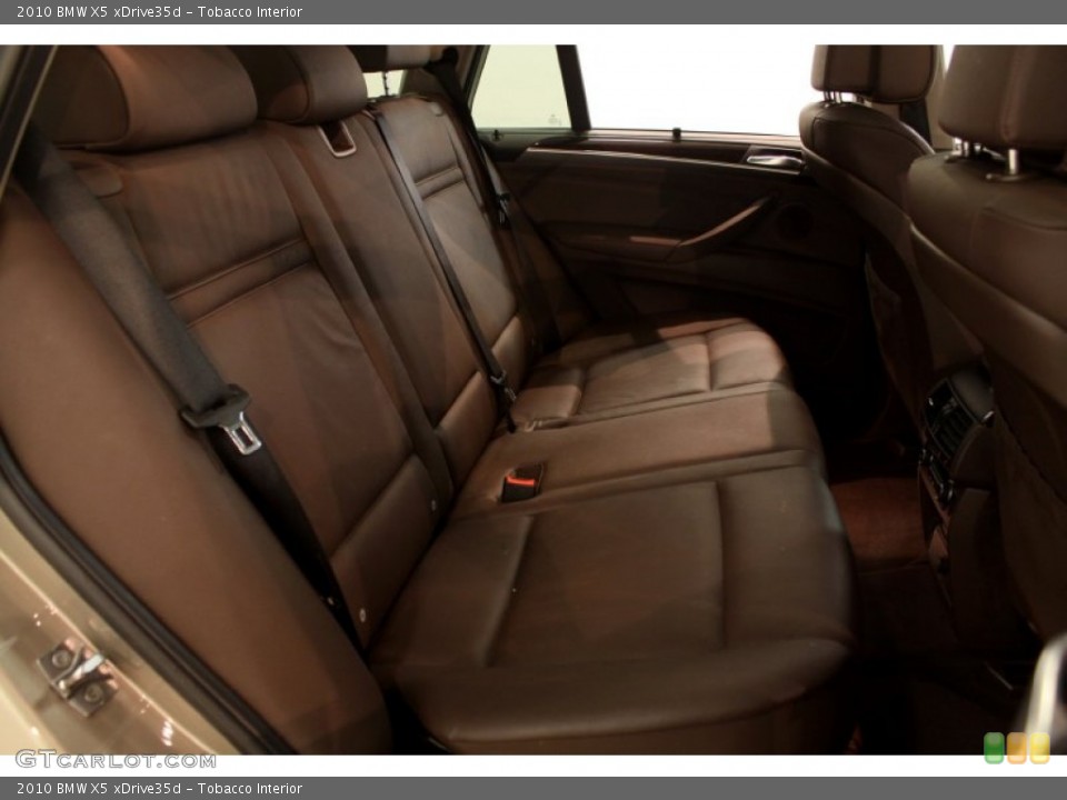 Tobacco Interior Rear Seat for the 2010 BMW X5 xDrive35d #80640326