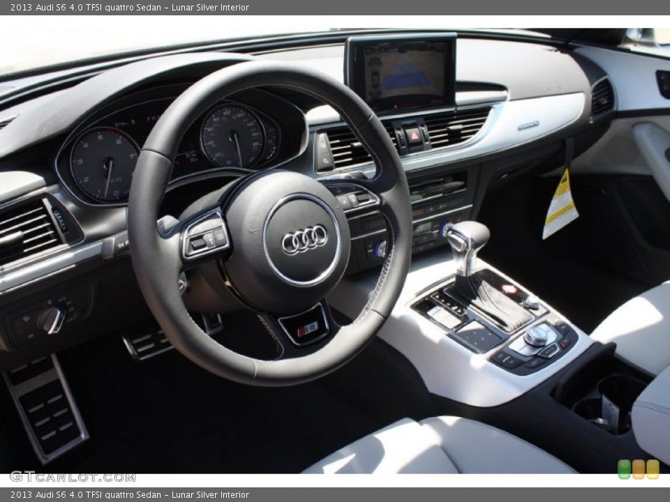 Lunar Silver Interior Dashboard for the 2013 Audi S6 4.0 TFSI quattro Sedan #80640327