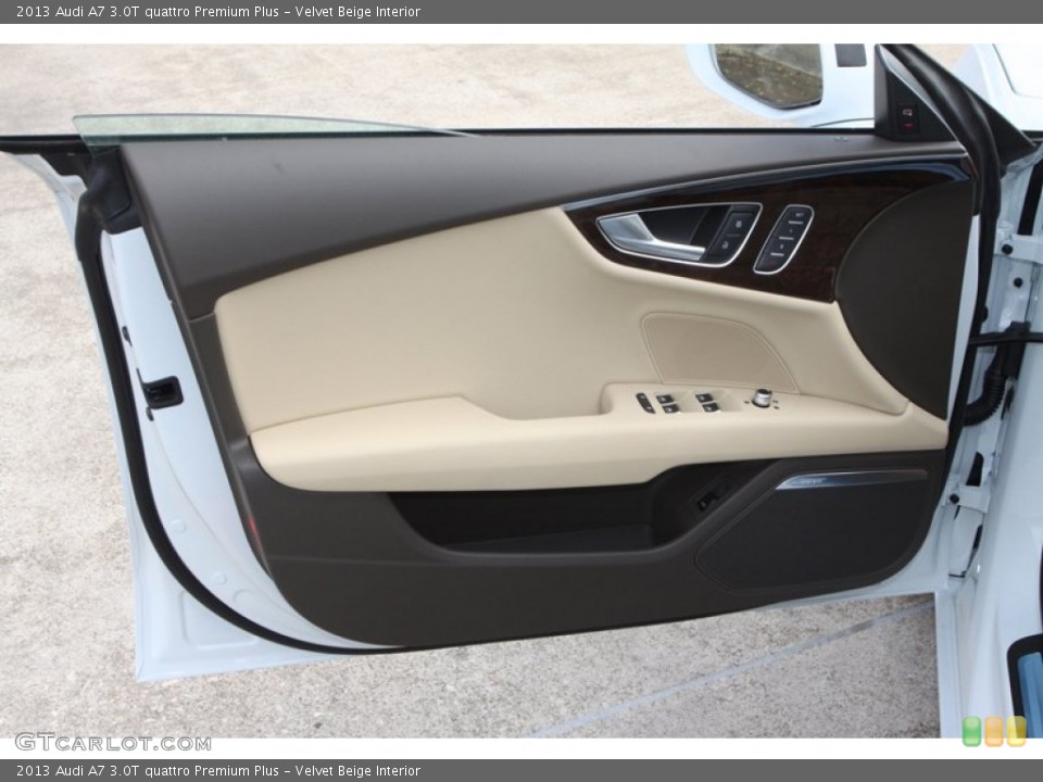Velvet Beige Interior Door Panel for the 2013 Audi A7 3.0T quattro Premium Plus #80640570