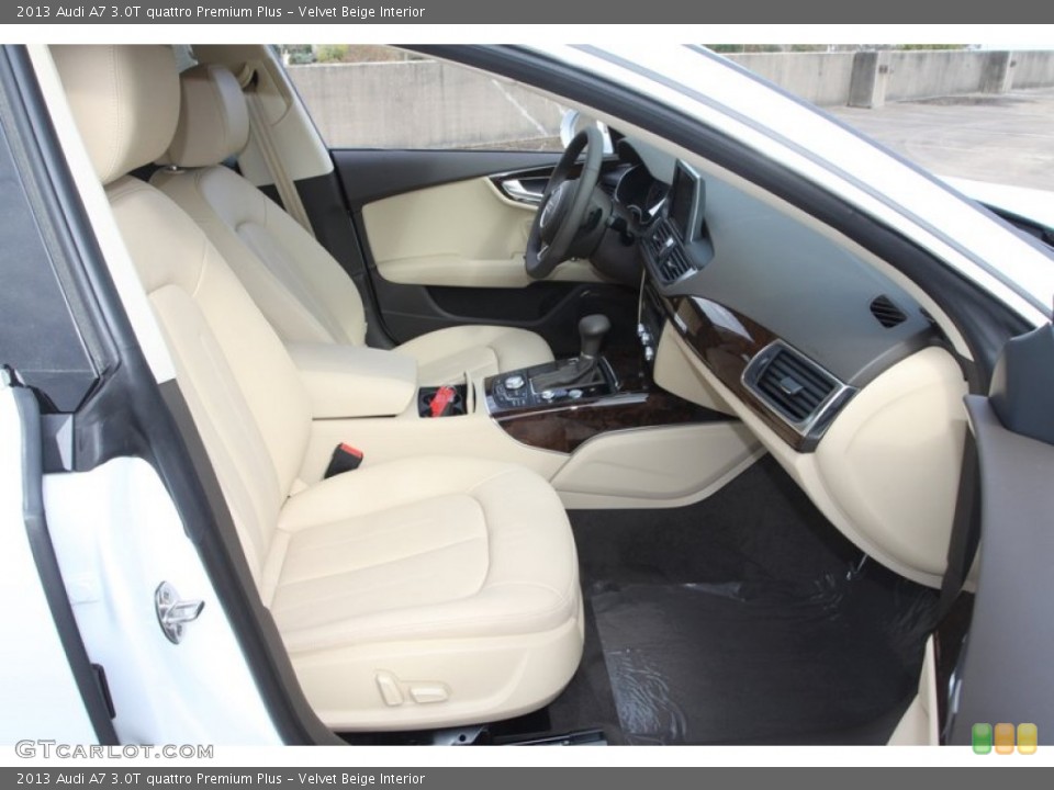 Velvet Beige Interior Photo for the 2013 Audi A7 3.0T quattro Premium Plus #80640790