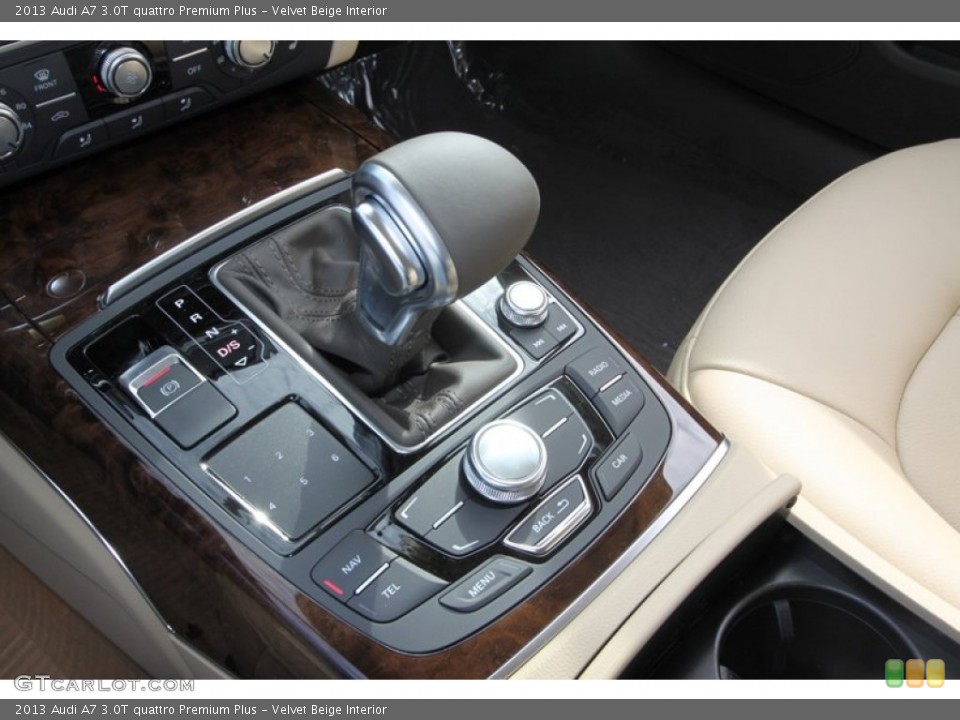 Velvet Beige Interior Transmission for the 2013 Audi A7 3.0T quattro Premium Plus #80640865