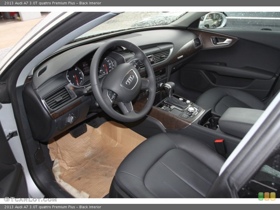 Black 2013 Audi A7 Interiors