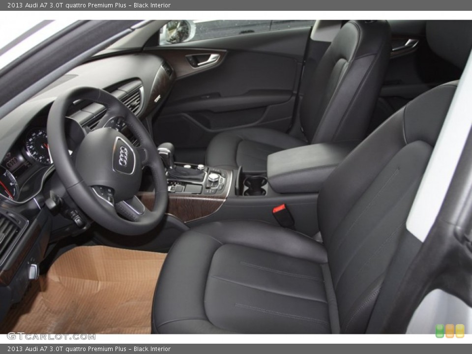 Black Interior Photo for the 2013 Audi A7 3.0T quattro Premium Plus #80641106