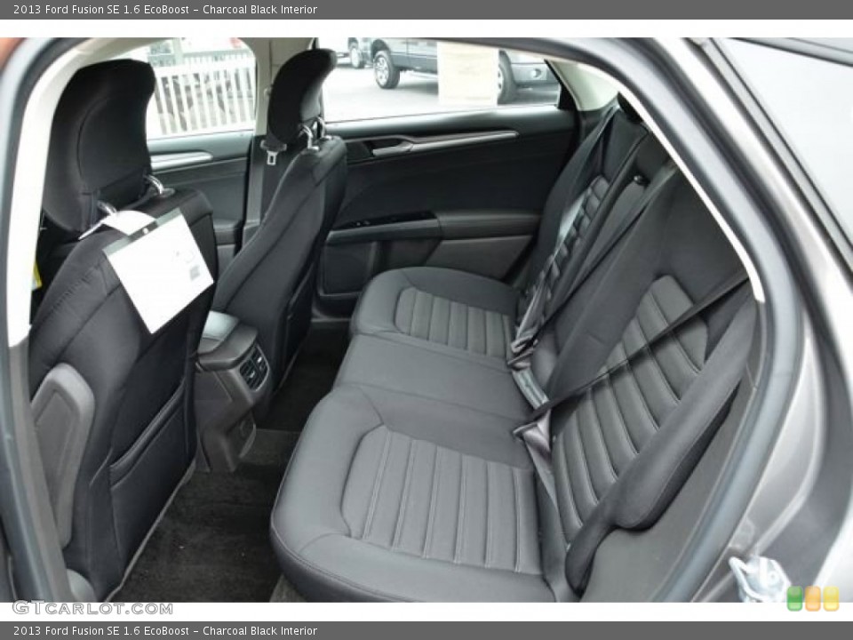 Charcoal Black Interior Rear Seat for the 2013 Ford Fusion SE 1.6 EcoBoost #80642452