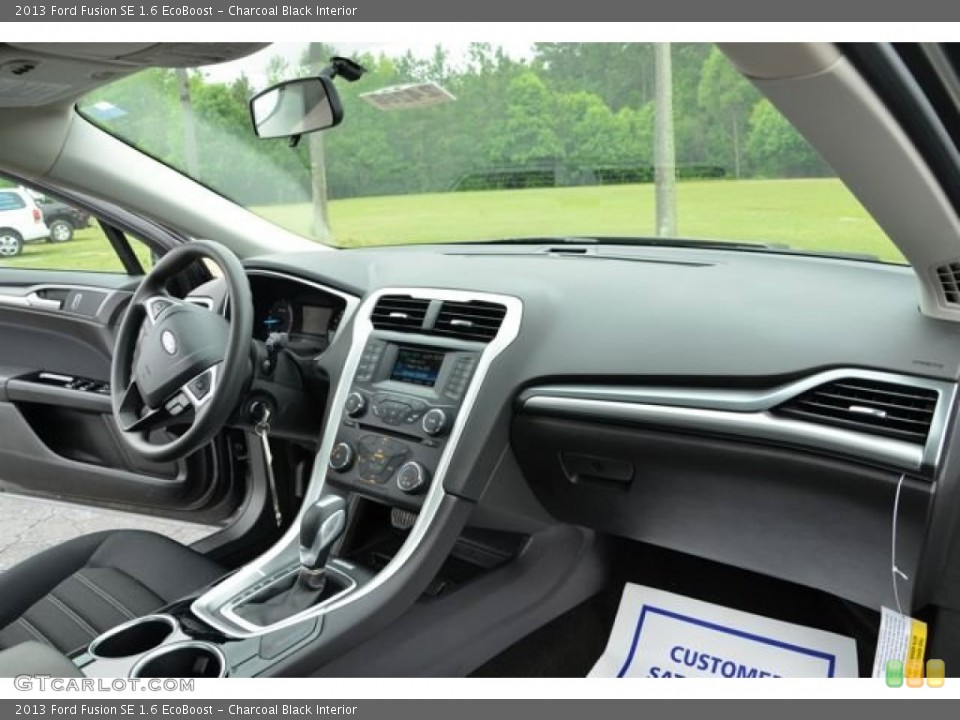 Charcoal Black Interior Dashboard for the 2013 Ford Fusion SE 1.6 EcoBoost #80642563
