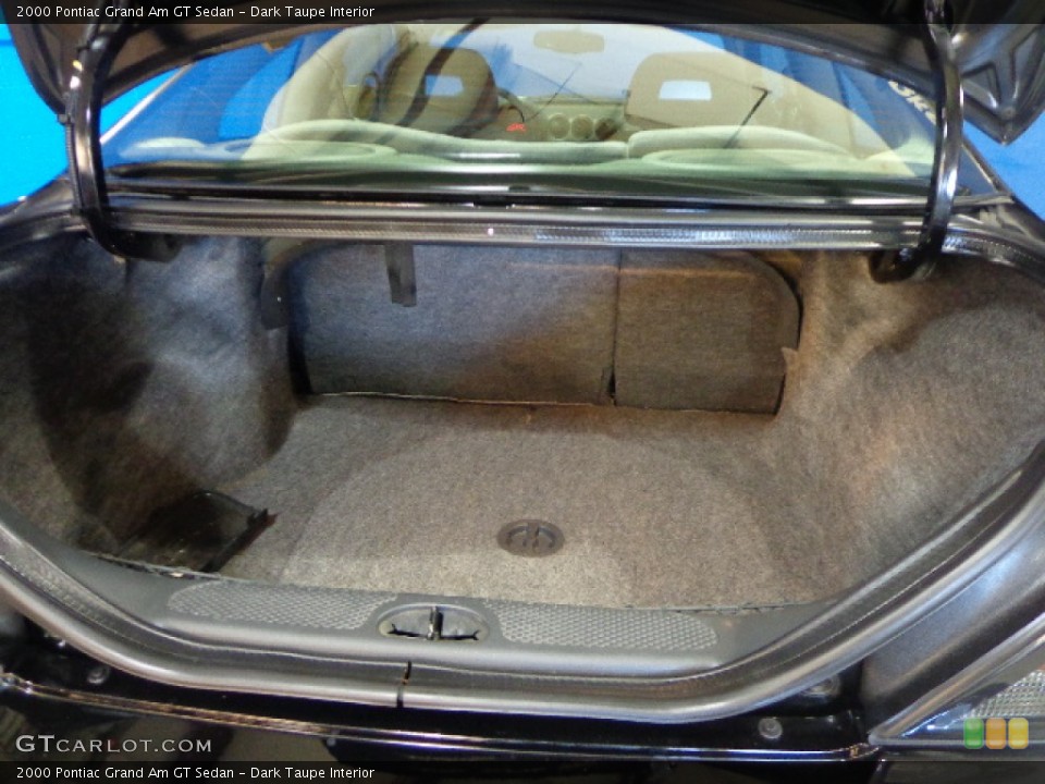 Dark Taupe Interior Trunk for the 2000 Pontiac Grand Am GT Sedan #80643441