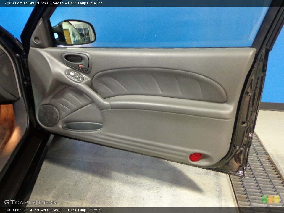 Dark Taupe Interior Door Panel for the 2000 Pontiac Grand Am GT Sedan #80643469