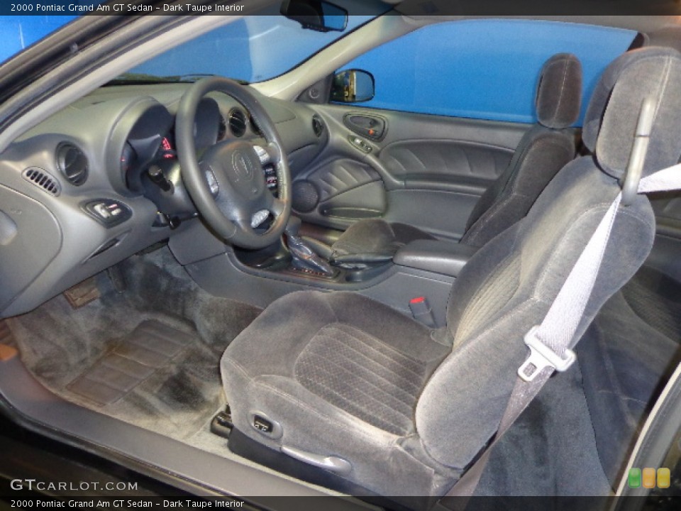 Dark Taupe Interior Photo for the 2000 Pontiac Grand Am GT Sedan #80643544