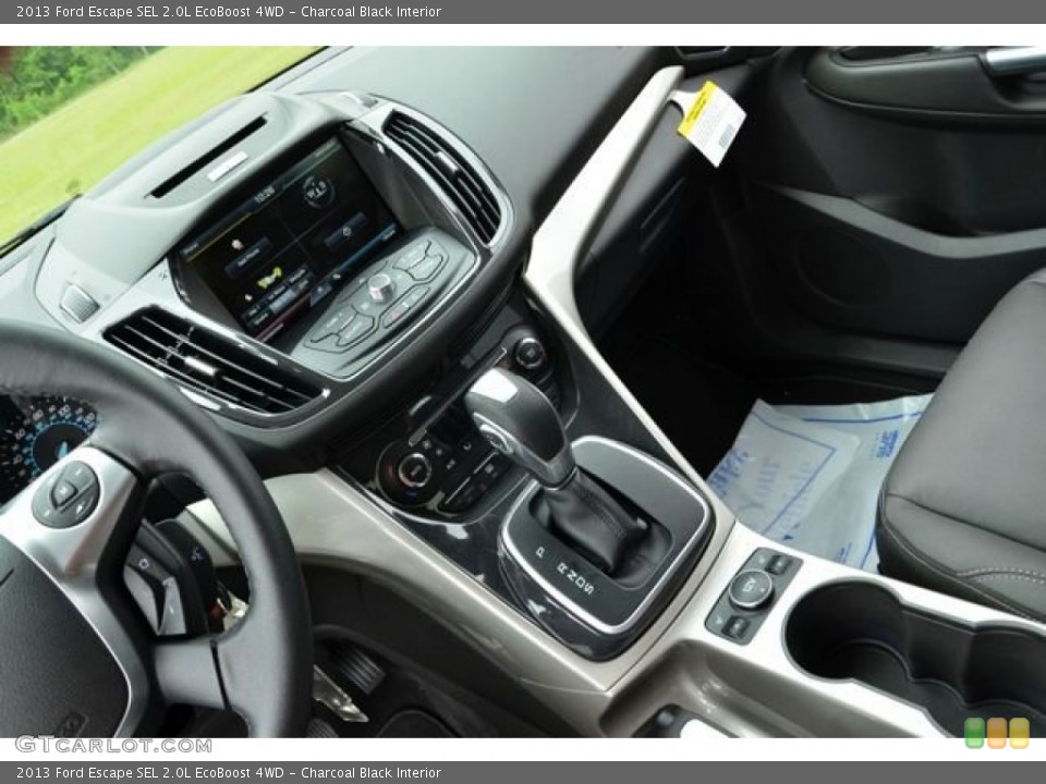 Charcoal Black Interior Controls for the 2013 Ford Escape SEL 2.0L EcoBoost 4WD #80644263