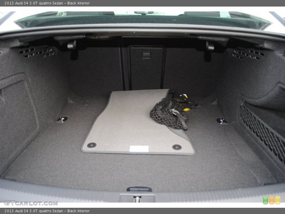 Black Interior Trunk for the 2013 Audi S4 3.0T quattro Sedan #80645240