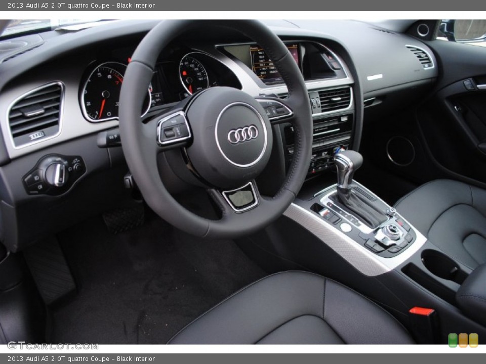 Black Interior Photo for the 2013 Audi A5 2.0T quattro Coupe #80646997