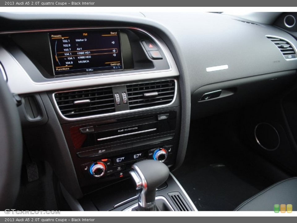 Black Interior Dashboard for the 2013 Audi A5 2.0T quattro Coupe #80647022