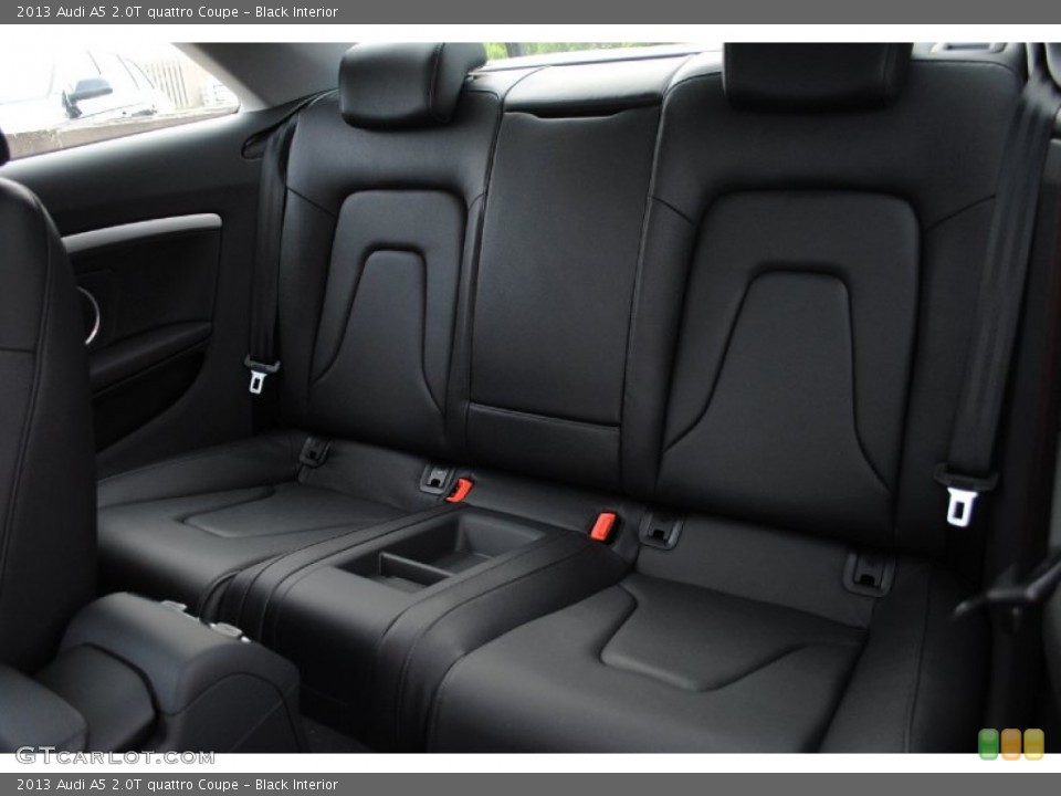 Black Interior Rear Seat for the 2013 Audi A5 2.0T quattro Coupe #80647087