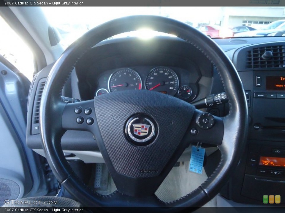 Light Gray Interior Steering Wheel for the 2007 Cadillac CTS Sedan #80648344