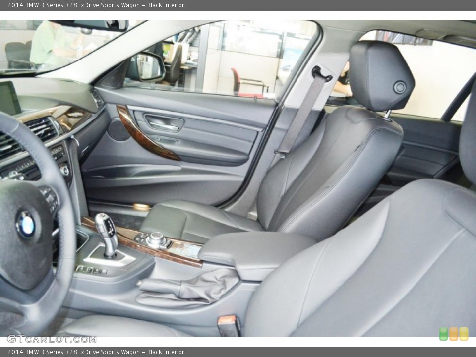 Black Interior Photo for the 2014 BMW 3 Series 328i xDrive Sports Wagon #80648615