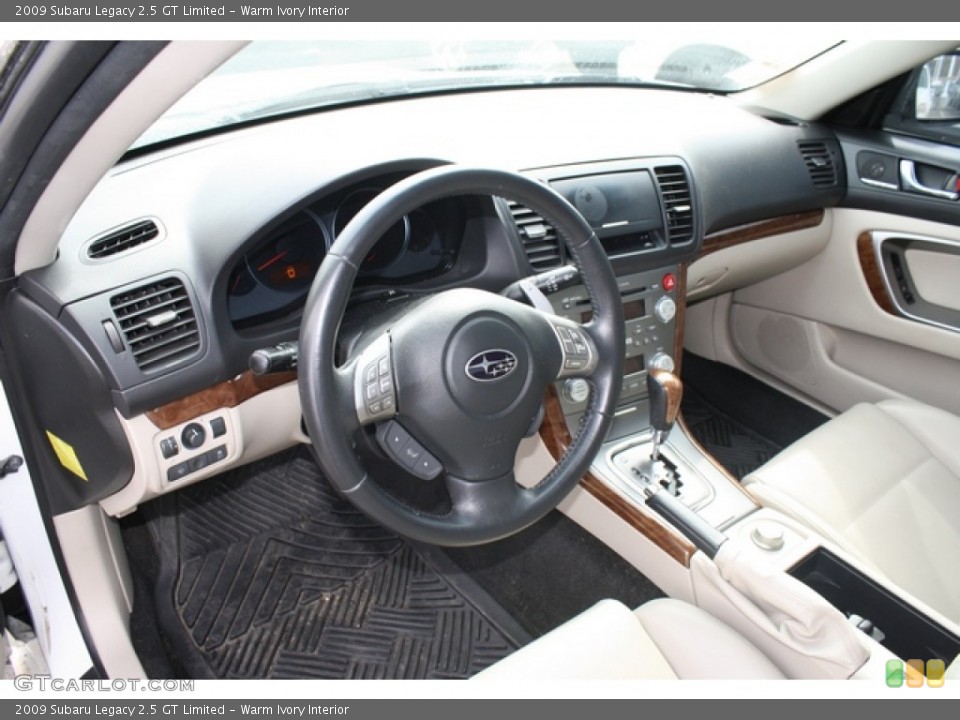 Warm Ivory Interior Photo for the 2009 Subaru Legacy 2.5 GT Limited #80648731
