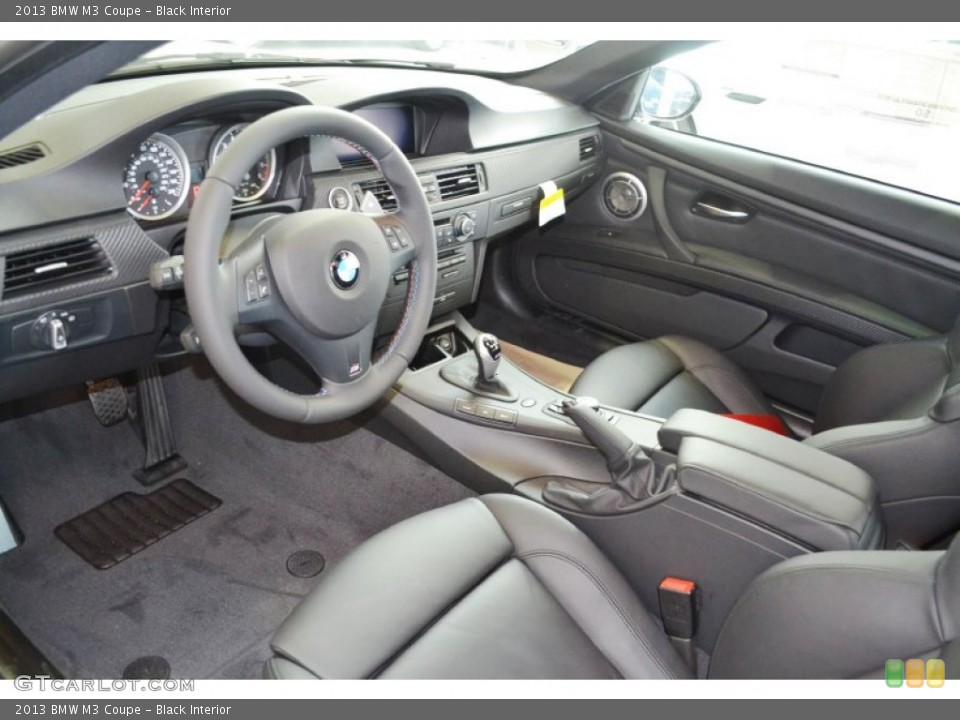 Black Interior Prime Interior for the 2013 BMW M3 Coupe #80648953
