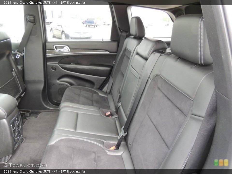SRT Black Interior Rear Seat for the 2013 Jeep Grand Cherokee SRT8 4x4 #80649052
