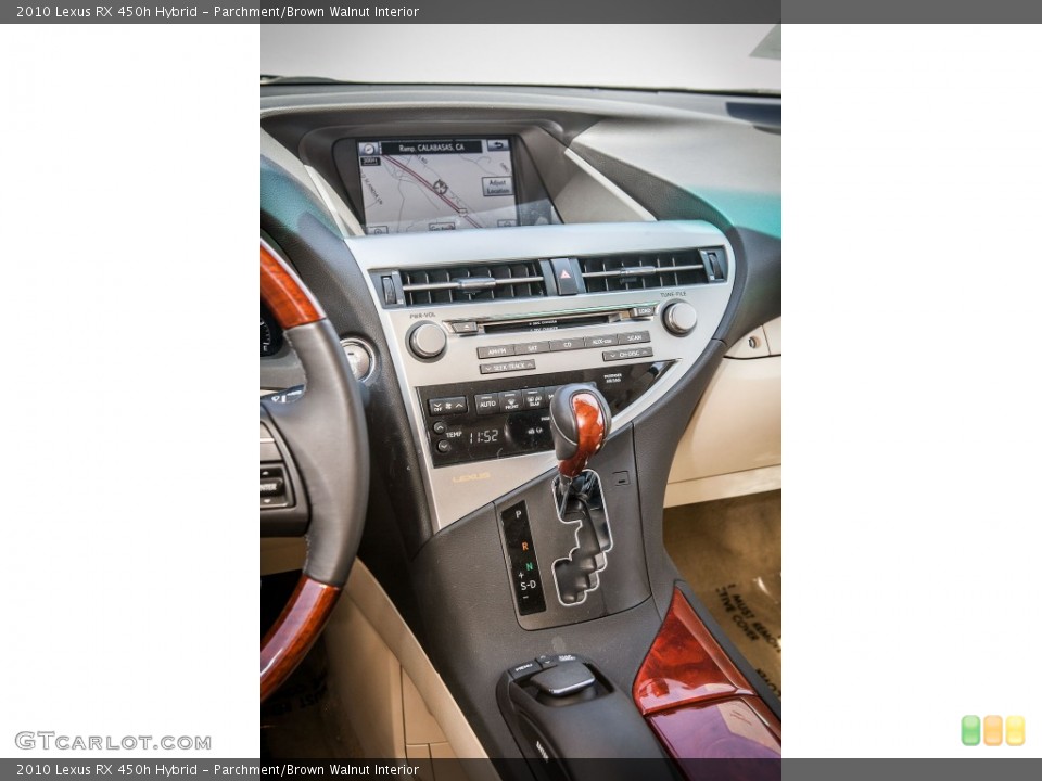 Parchment/Brown Walnut Interior Transmission for the 2010 Lexus RX 450h Hybrid #80651286