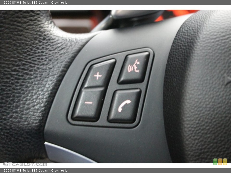 Grey Interior Controls for the 2009 BMW 3 Series 335i Sedan #80652624