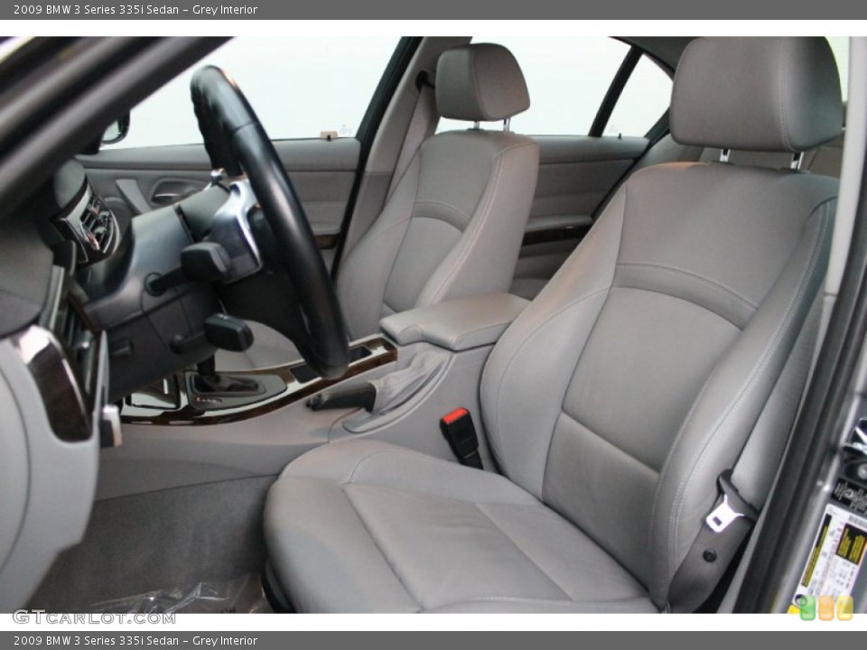 Grey Interior Front Seat for the 2009 BMW 3 Series 335i Sedan #80652667