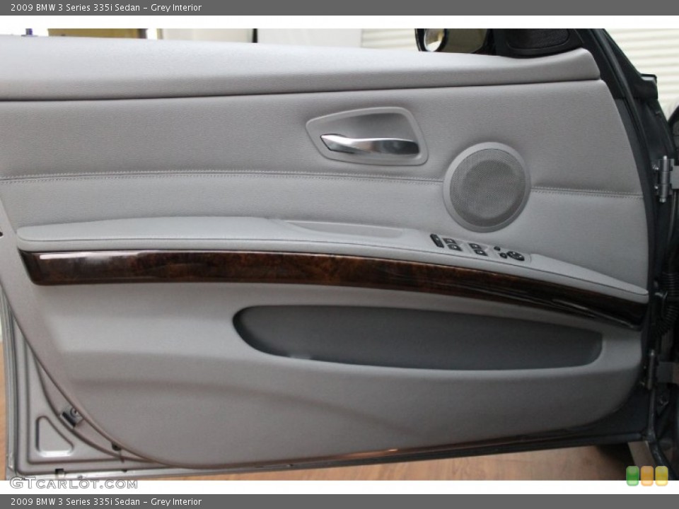 Grey Interior Door Panel for the 2009 BMW 3 Series 335i Sedan #80652756