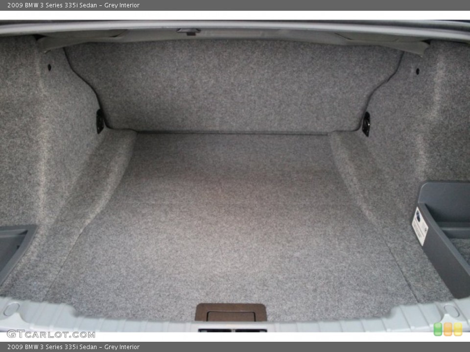 Grey Interior Trunk for the 2009 BMW 3 Series 335i Sedan #80652925